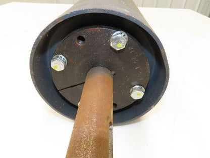 6"x 29"W Crowned Conveyor Take-up/Tail Pulley 1-3/16" Shaft QD Bushed