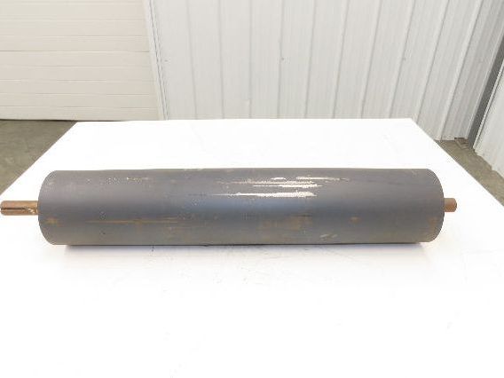 6"x 29"W Crowned Conveyor Take-up/Tail Pulley 1-3/16" Shaft QD Bushed