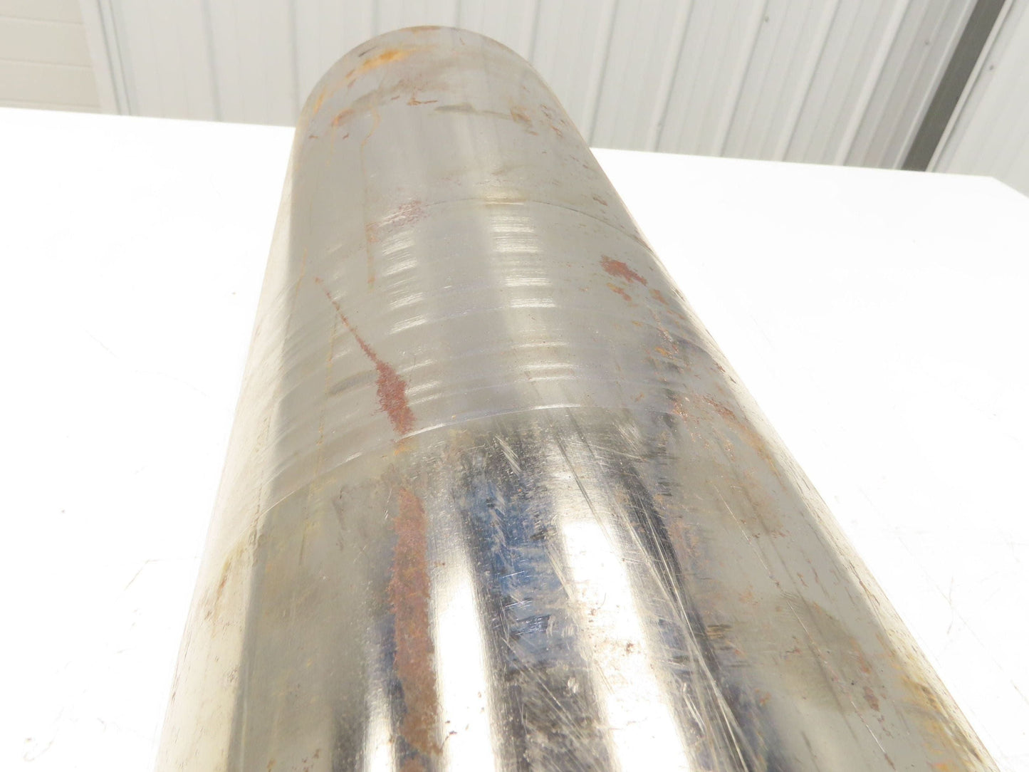 28" Conveyor Crowned Take-up/Tail Pulley 6" Dia 26-3/4"W 1-7/16" Shaft