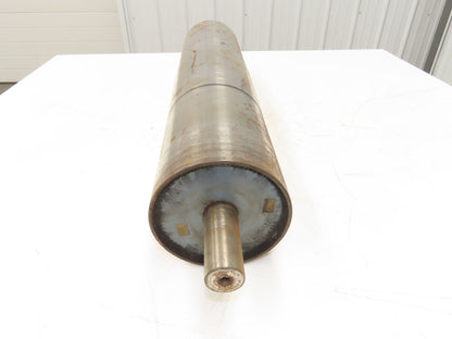28" Conveyor Crowned Take-up/Tail Pulley 6" Dia 26-3/4"W 1-7/16" Shaft
