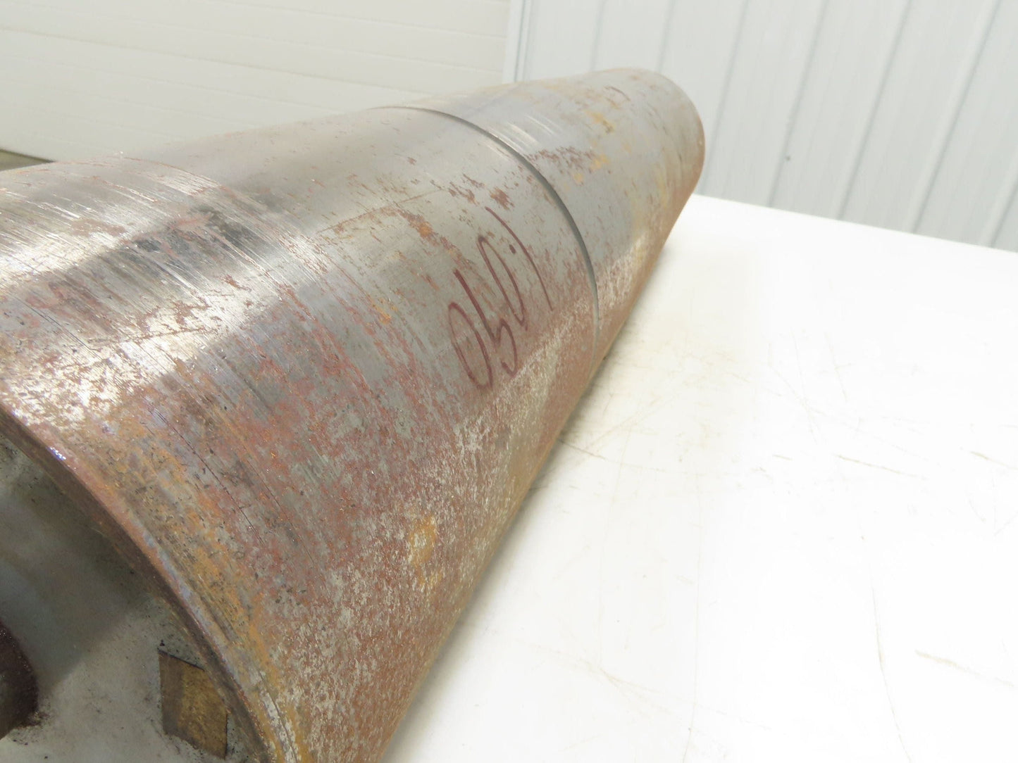 28" Conveyor Crowned Take-up/Tail Pulley 6" Dia 26-3/4"W 1-7/16" Shaft