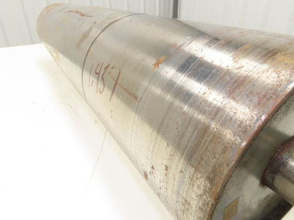 28" Conveyor Crowned Take-up/Tail Pulley 6" Dia 26-3/4"W 1-7/16" Shaft