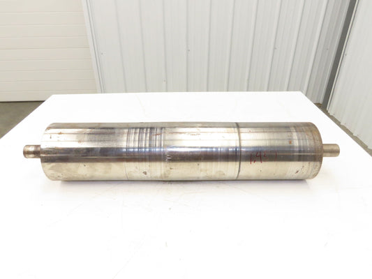 28" Conveyor Crowned Take-up/Tail Pulley 6" Dia 26-3/4"W 1-7/16" Shaft