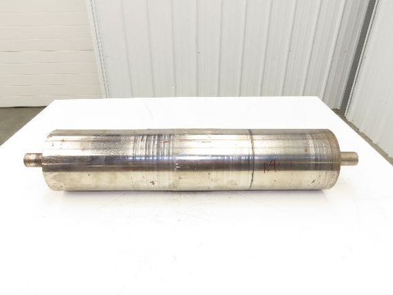 28" Conveyor Crowned Take-up/Tail Pulley 6" Dia 26-3/4"W 1-7/16" Shaft