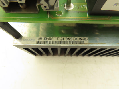 Heller F24.00201300785 AHLE-40/80A LMA-40/80A Uni-Pro Servo Amplifier Module