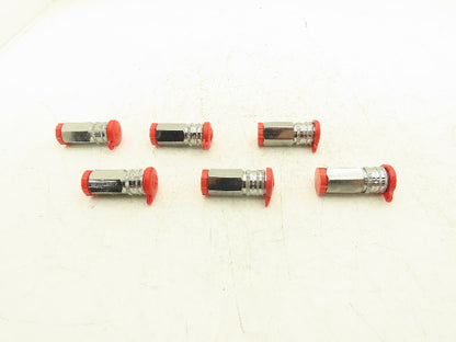 CEJN 104141205 Quick Disconnect Valved Fluid Coupler 1/2" Female Thread Lot of 6