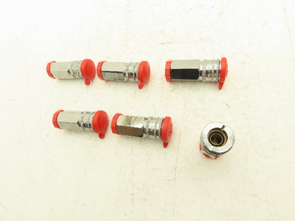 CEJN 104141205 Quick Disconnect Valved Fluid Coupler 1/2" Female Thread Lot of 6