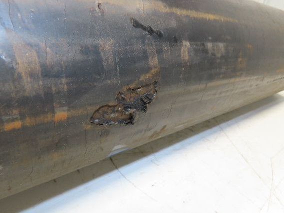 6"x 29"W Lagged Conveyor Pulley 1-7/16" Shaft Taper Bushed