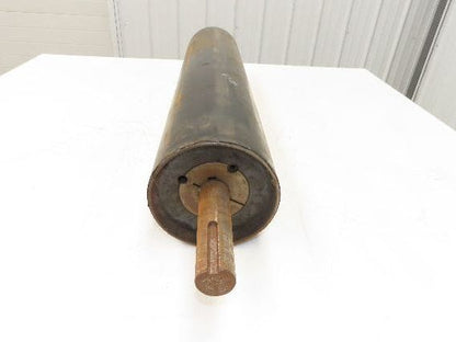 6"x 29"W Lagged Conveyor Pulley 1-7/16" Shaft Taper Bushed