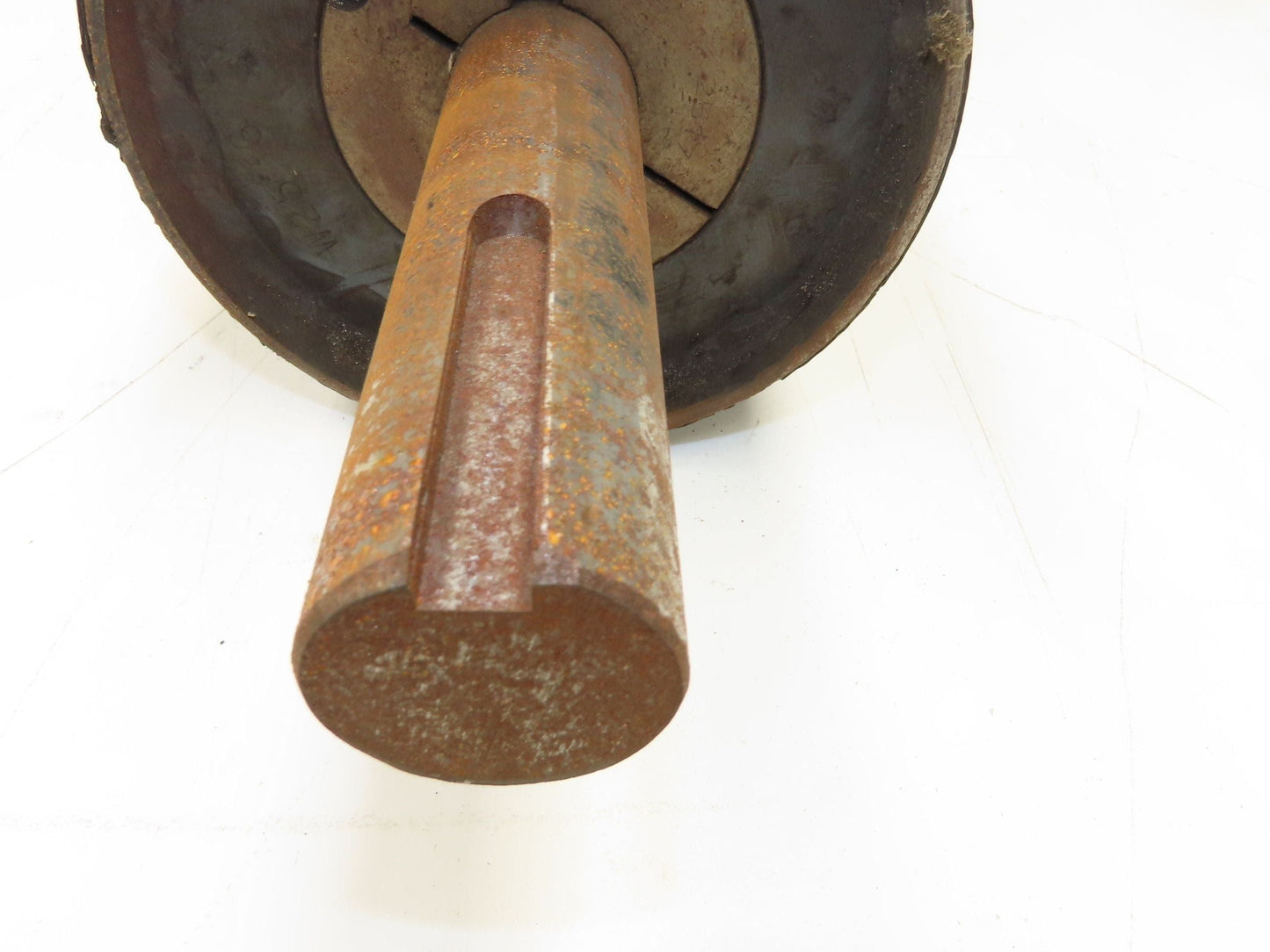 6"x 29"W Lagged Conveyor Pulley 1-7/16" Shaft Taper Bushed