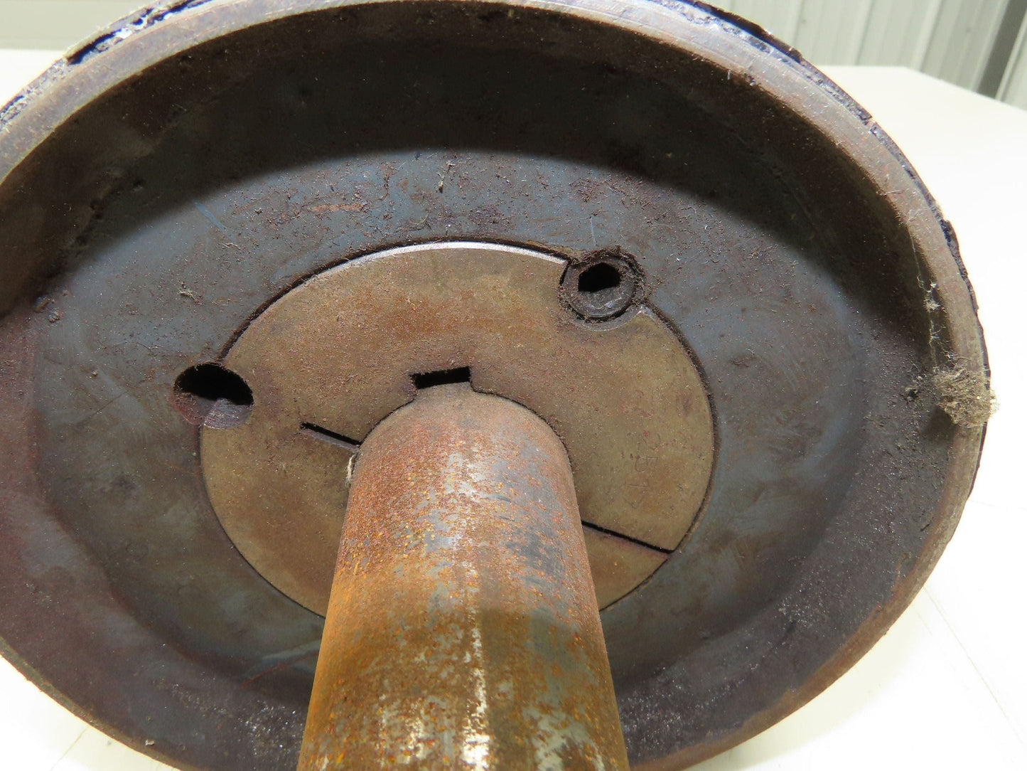 6"x 29"W Lagged Conveyor Pulley 1-7/16" Shaft Taper Bushed