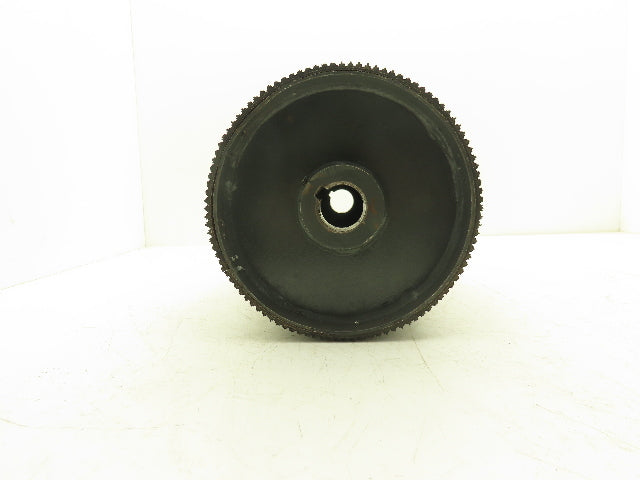 8"x 14"W Grip-Top Lagged Conveyor Pulley 1-7/16" Shaft Bore