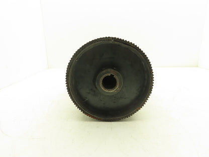 8"x 14"W Grip-Top Lagged Conveyor Pulley 1-7/16" Shaft Bore