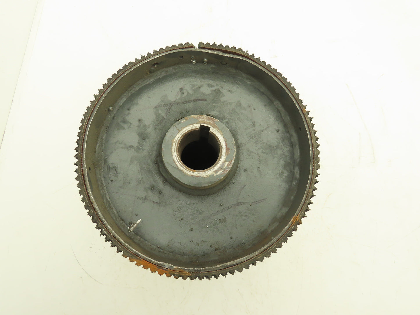 8"x 14"W Grip-Top Lagged Conveyor Pulley 1-7/16" Shaft Bore