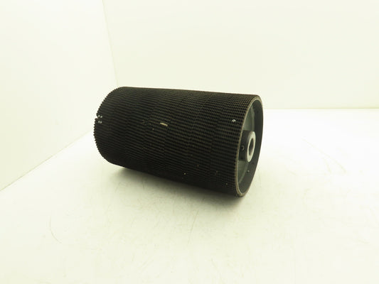 8"x 14"W Grip-Top Lagged Conveyor Pulley 1-7/16" Shaft Bore