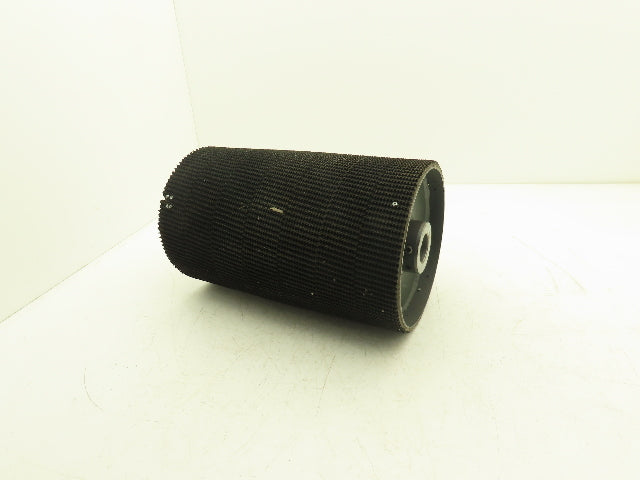 8"x 14"W Grip-Top Lagged Conveyor Pulley 1-7/16" Shaft Bore