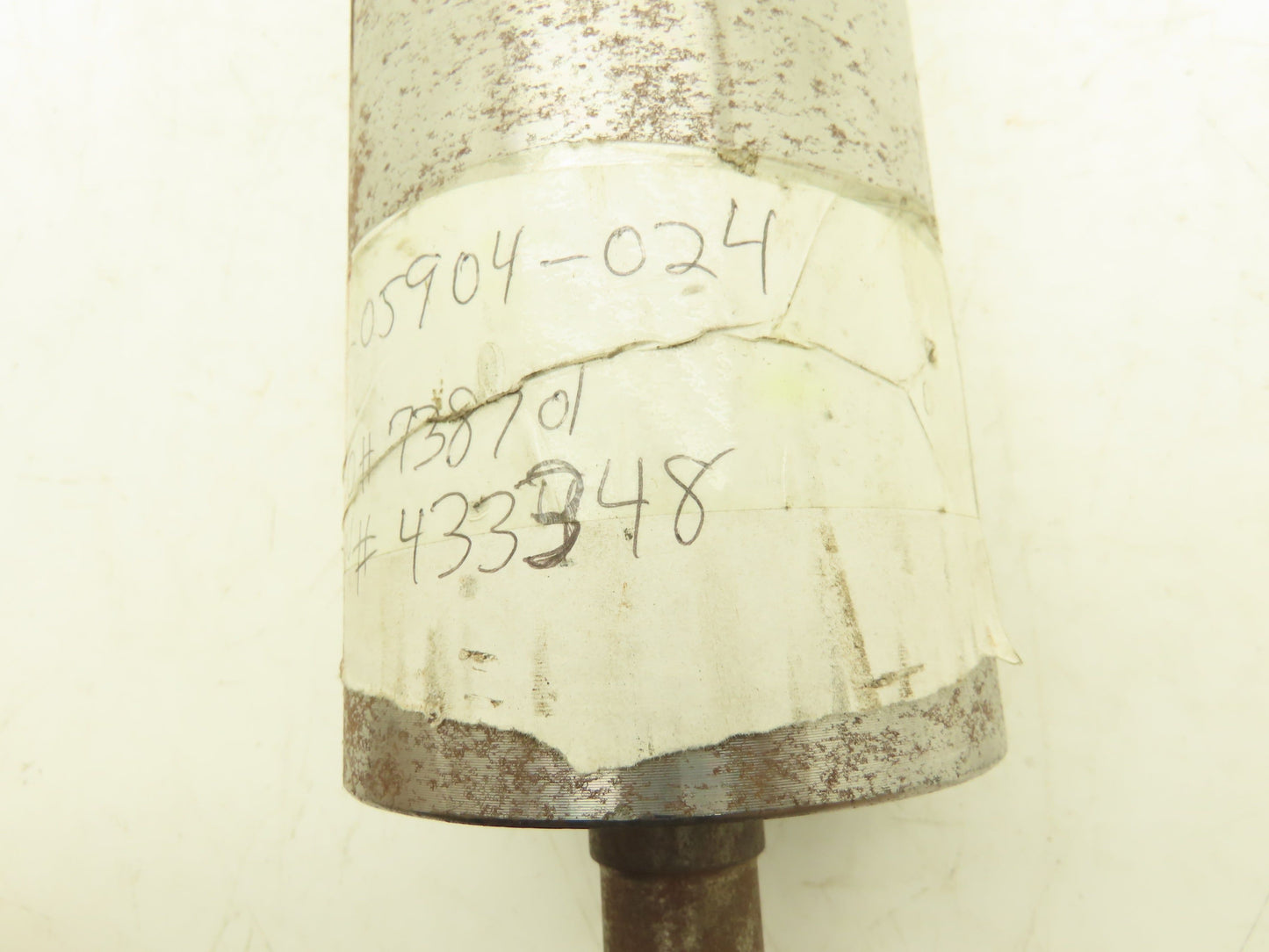 Hytrol 24" Conveyor Crowned Take-up Pulley 4"x 20-1/4"W 1" Shaft B-05904-024