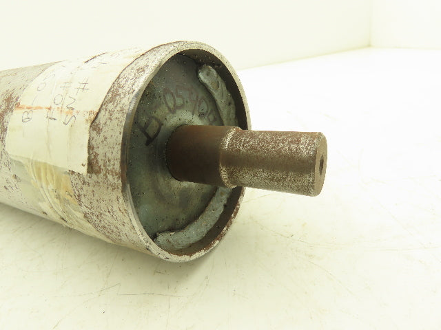 Hytrol 24" Conveyor Crowned Take-up Pulley 4"x 20-1/4"W 1" Shaft B-05904-024