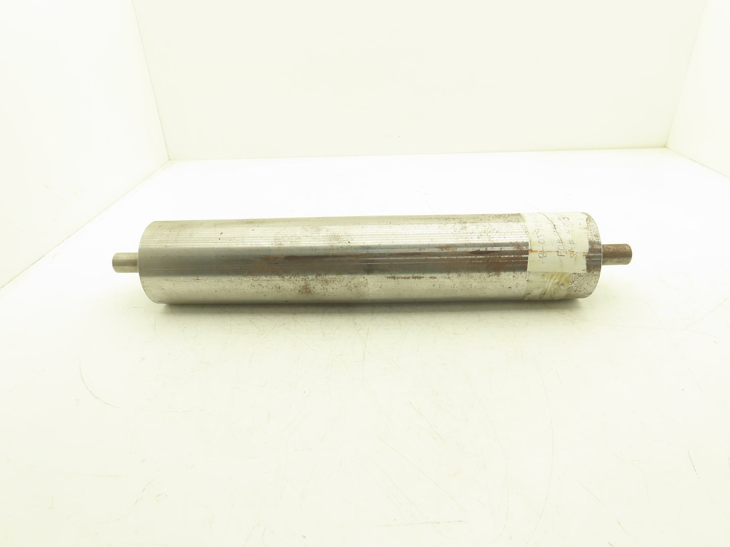 Hytrol 24" Conveyor Crowned Take-up Pulley 4"x 20-1/4"W 1" Shaft B-05904-024