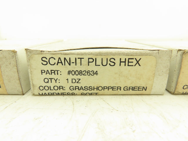 Markal Soft Grade Lumber Marking Crayon Scan-it Plus Grasshopper Green 120CT Lot