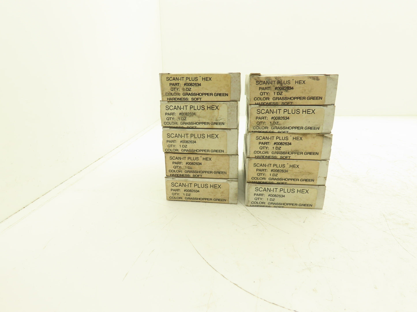 Markal Soft Grade Lumber Marking Crayon Scan-it Plus Grasshopper Green 120CT Lot