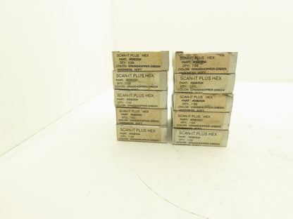 Markal Soft Grade Lumber Marking Crayon Scan-it Plus Grasshopper Green 120CT Lot