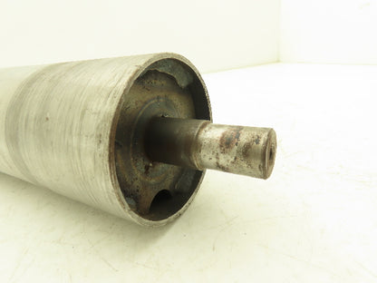 Hytrol 24" Conveyor Crowned Take-up/Tail Pulley 4"x 20-1/4"W 1" Shaft