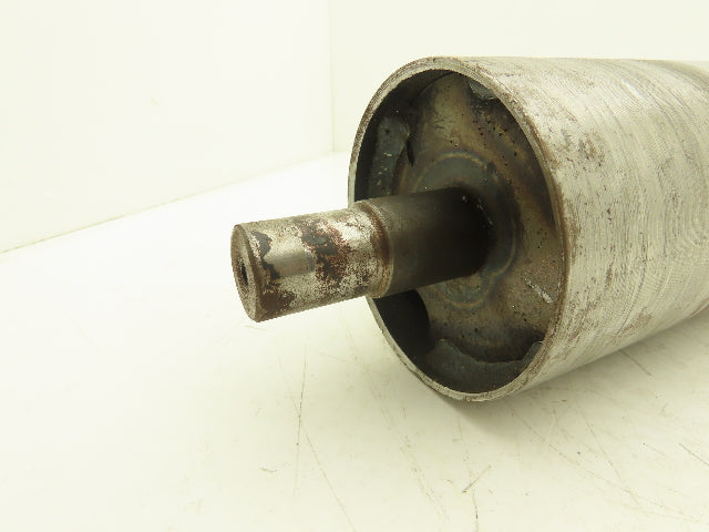 Hytrol 24" Conveyor Crowned Take-up/Tail Pulley 4"x 20-1/4"W 1" Shaft