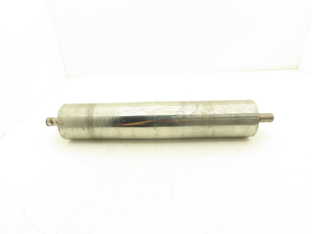 Hytrol 24" Conveyor Crowned Take-up/Tail Pulley 4"x 20-1/4"W 1" Shaft