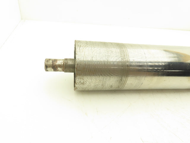 Hytrol 24" Conveyor Crowned Take-up/Tail Pulley 4"x 20-1/4"W 1" Shaft