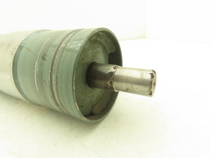 Hytrol 24" Conveyor Crowned Take-up/Tail Pulley 4"x 20-1/4"W 1" Shaft