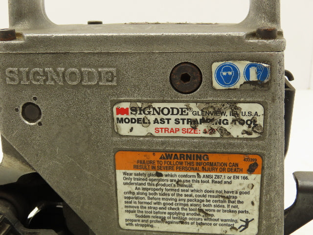 Signode AST Manual Strapping Combination Tool 1/2" (12mm) PET Strap Seal Bander