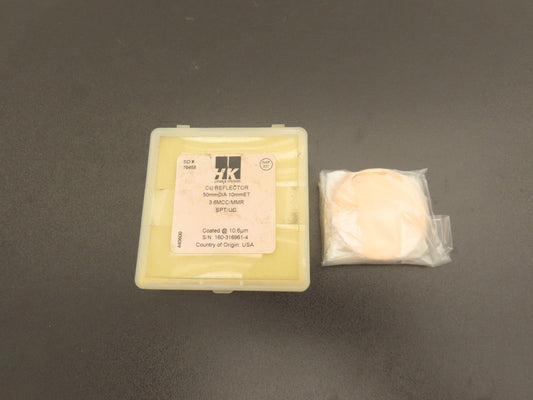 HK Laser CU Reflector 50mm Dia 10mmET 3.6MCC/MMR SPT/UC