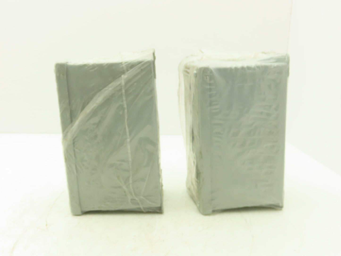 Hoffman E3PBX Pushbutton Enclosure 3-Button 8x4x5" Lot of 2