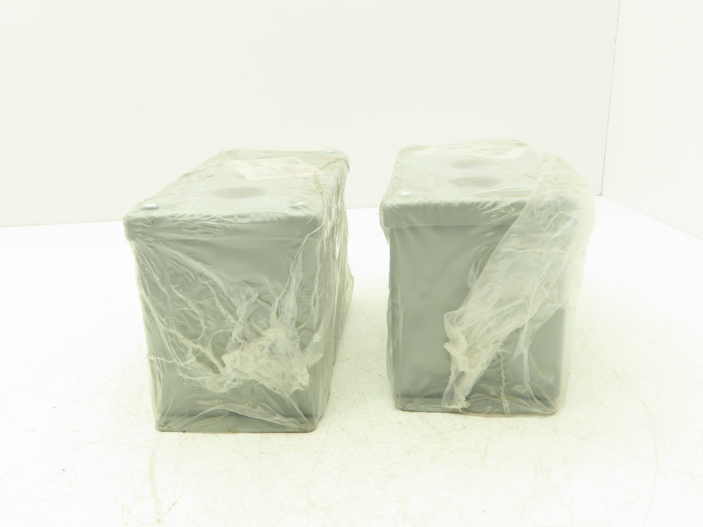 Hoffman E3PBX Pushbutton Enclosure 3-Button 8x4x5" Lot of 2