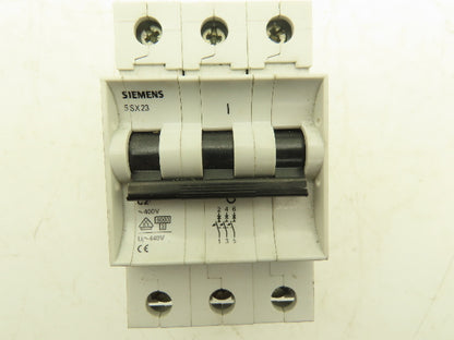 Siemens 5SX23 C2 Circuit Breaker 400VAC Lot of 11