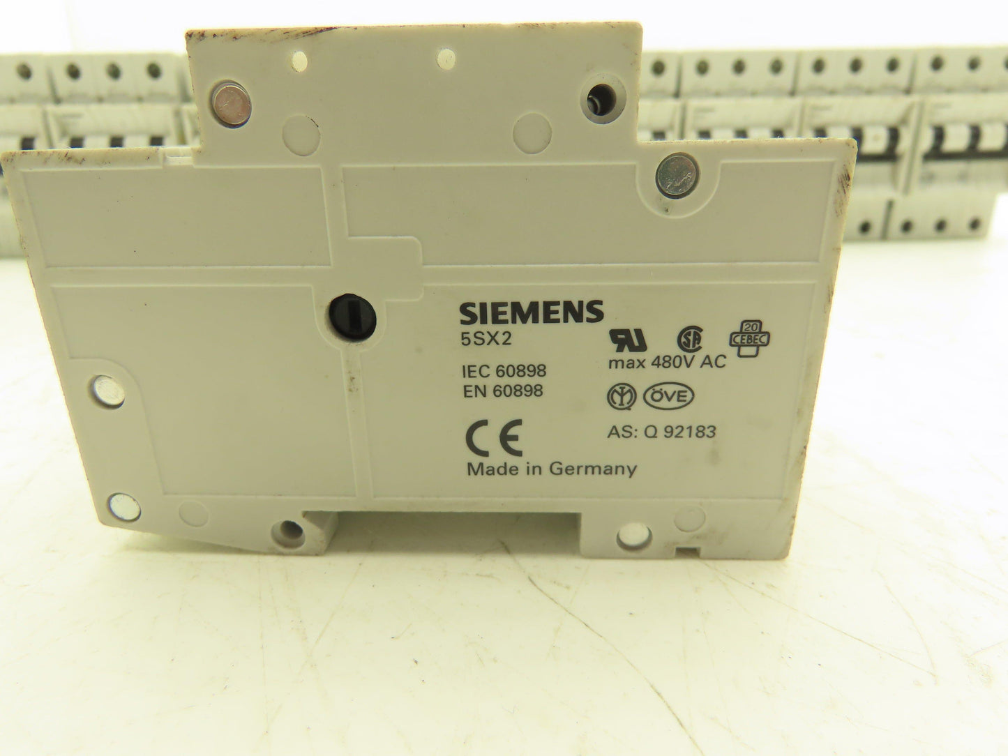 Siemens 5SX23 C2 Circuit Breaker 400VAC Lot of 11