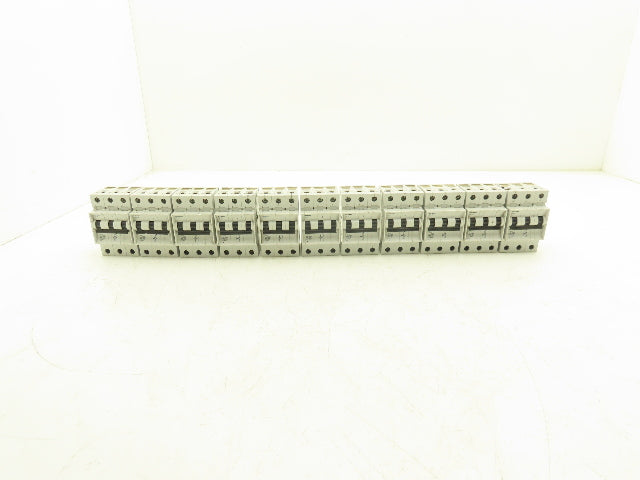 Siemens 5SX23 C2 Circuit Breaker 400VAC Lot of 11