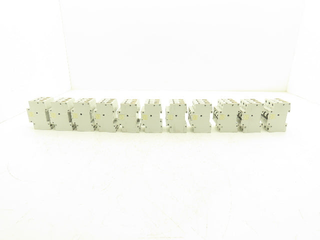 Siemens 5SX23 C2 Circuit Breaker 400VAC Lot of 11