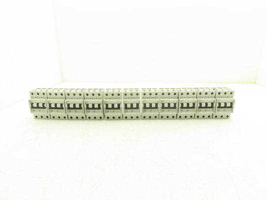 Siemens 5SX23 C2 Circuit Breaker 400VAC Lot of 11