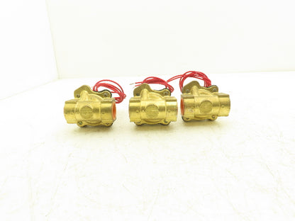 Parker LB26L630 Solenoid Valve 2-Way Skinner 12VDC 3/4" NPT 40psi Lot of 3