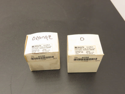 Brady 42039 Y6101 Handimark Orange Vinyl 1" x 50' Lot of 2