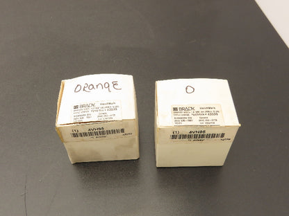 Brady 42039 Y6101 Handimark Orange Vinyl 1" x 50' Lot of 2