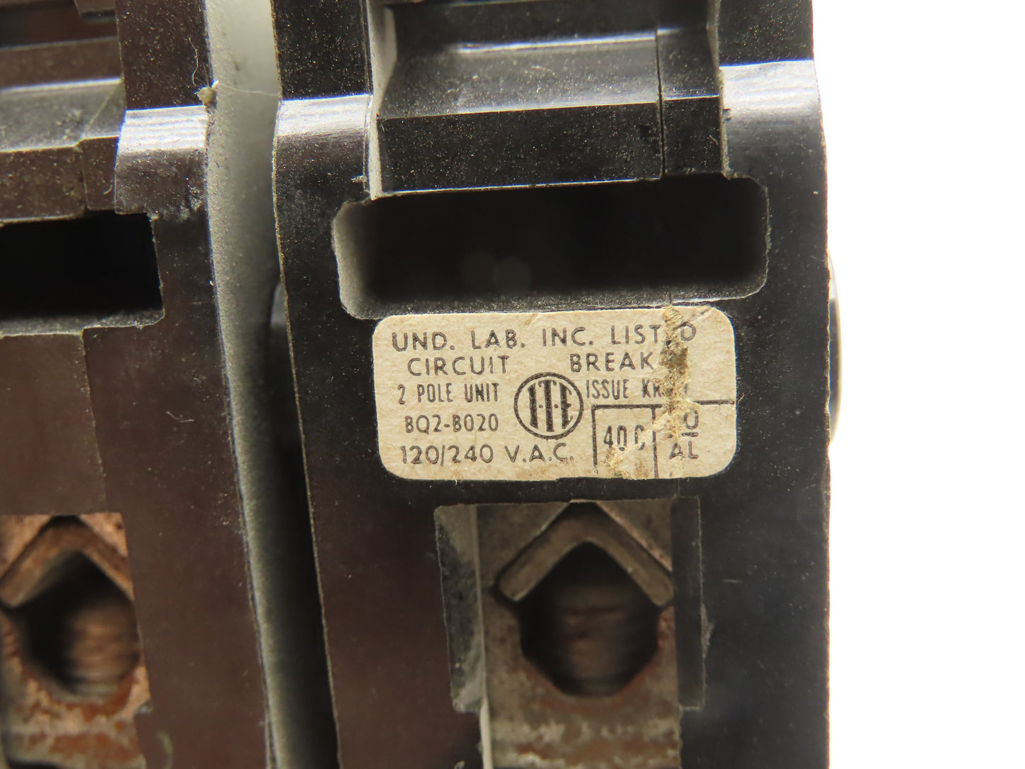 ITE BQ2-B020 Circuit Breaker 20A 120/240V Type EQ-B Lot of 10