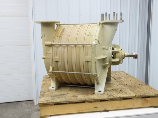 National Turbine 05206 Multistage Centrifugal Blower 6 Stage 5" Inlet