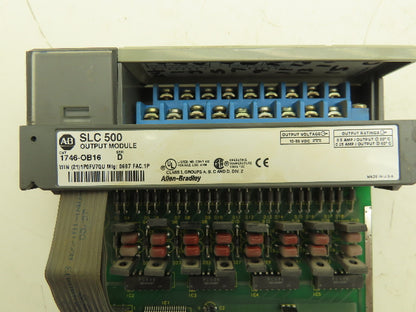 Allen Bradley 1746-A4 4-Slot Chassis Ser C Power Supply Input and Output Cards