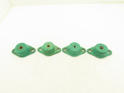 VMC R-3 Vibration Isolator Mount Green Neoprene 750Lb Load  Lot of 4