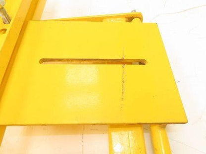 Fabenco A71-24PC 24" Self Closing Safety Gate Yellow 25-27.5" Opening