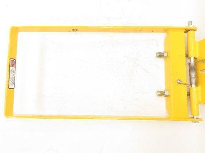Fabenco A71-24PC 24" Self Closing Safety Gate Yellow 25-27.5" Opening