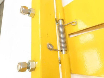 Fabenco A71-24PC 24" Self Closing Safety Gate Yellow 25-27.5" Opening